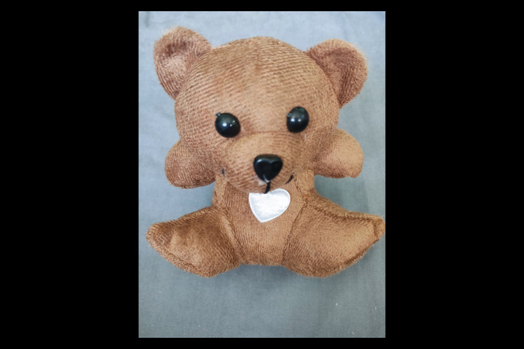 عروسک خرس قهوه ای خرس ولنتاین