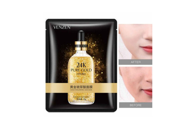 ماسک ورقه ای صورت ماسک طلا