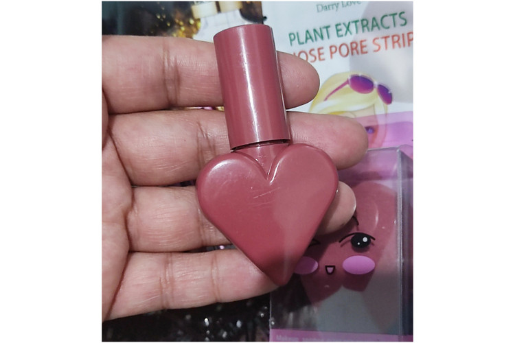 رژلب قلبی رنگ مات