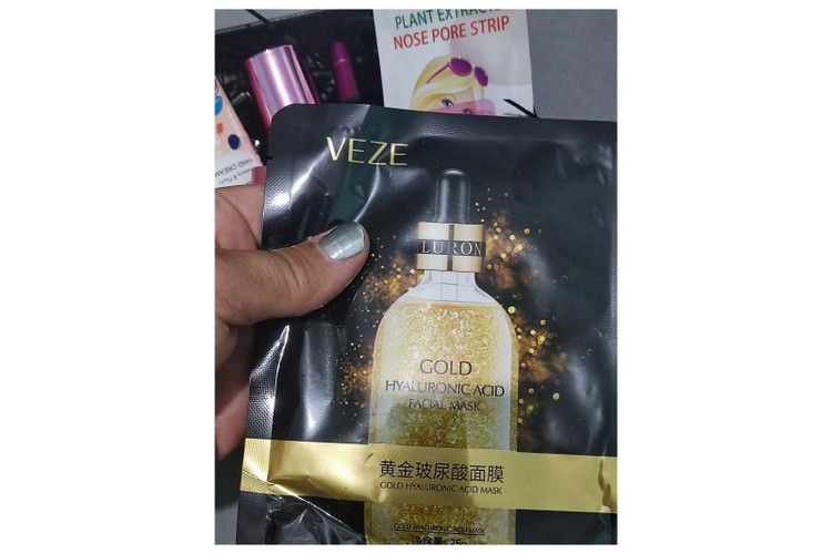 ماسک ورقه ای ماسک صورت طلا