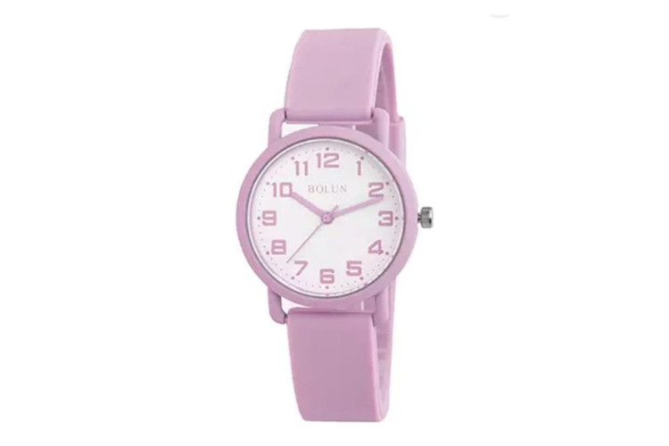 ساعت بالون صورتی ساعت سیلیکونی