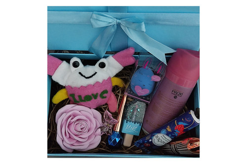 باکس کادوی دخترانه صورتی