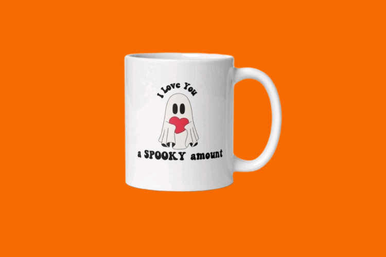 قیمت خرید ماگ هالووین طرح روح