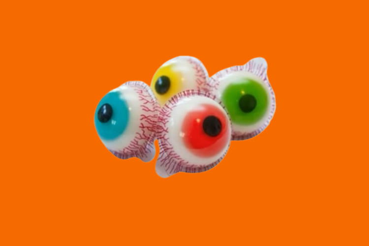 مارشمالو چشم پاستیل چشمی