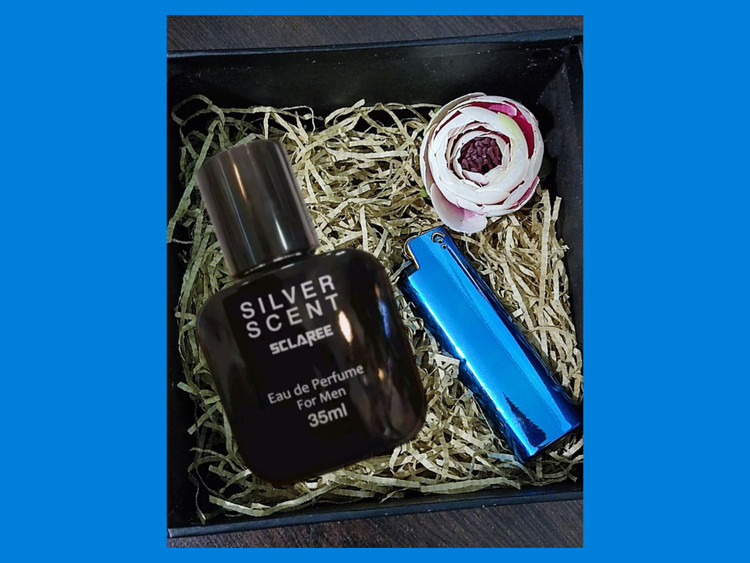 باکس مشکی و آبی مردانه